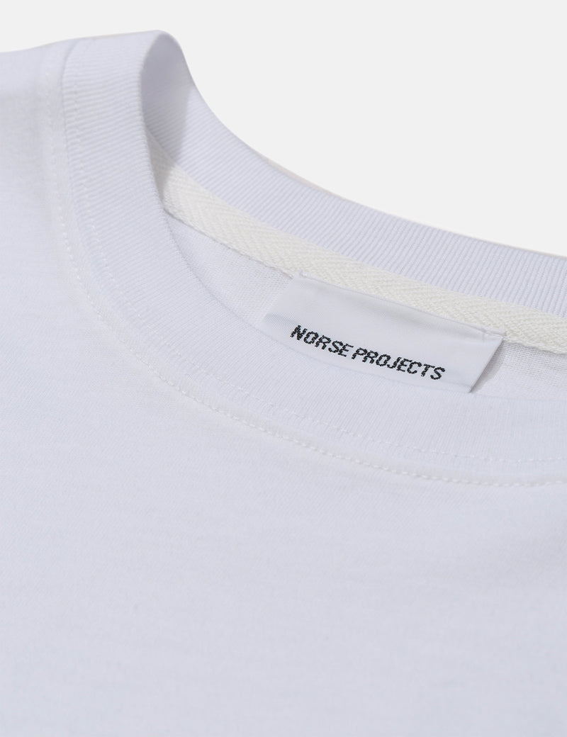 Norse Projects Niels Canoe Adventure T-Shirt - Weiß