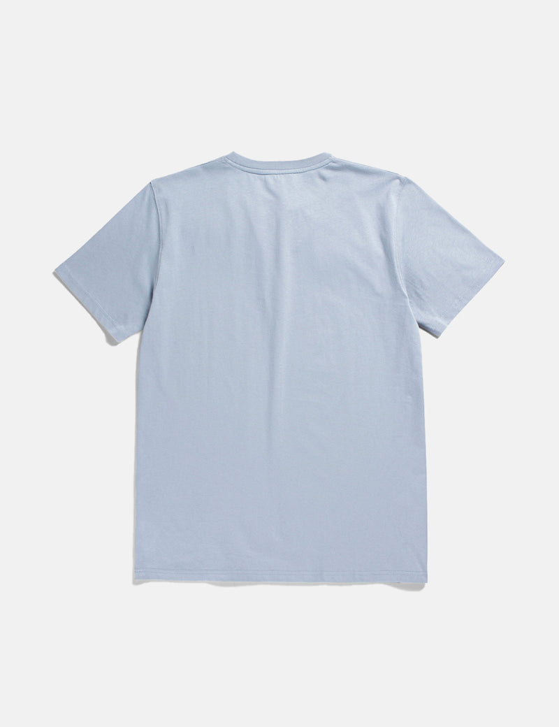 T-Shirt Norse Projects Niels Standard - Bleu Argent
