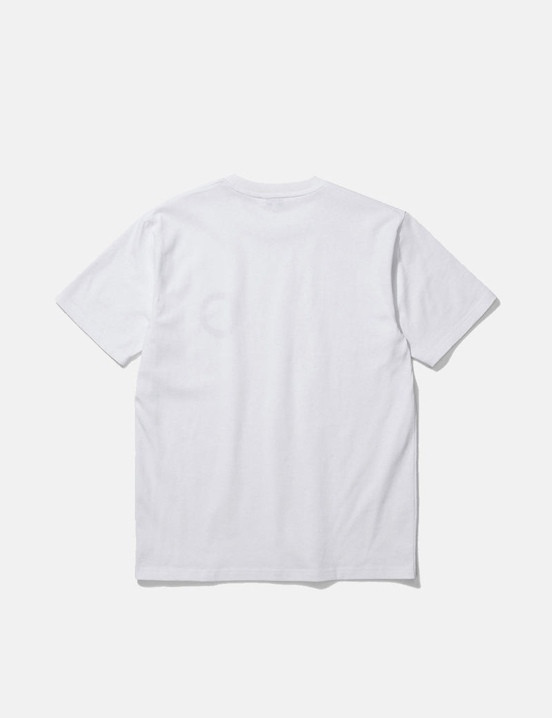 Norse Projects Johannes BMC T-Shirt mit Logo-Print – Weiß