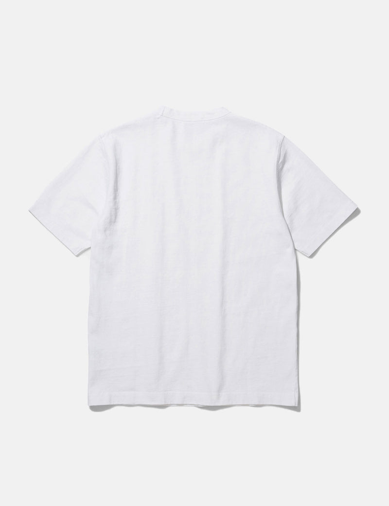 Norse Projects 홀거 탭 시리즈 티셔츠 - 화이트