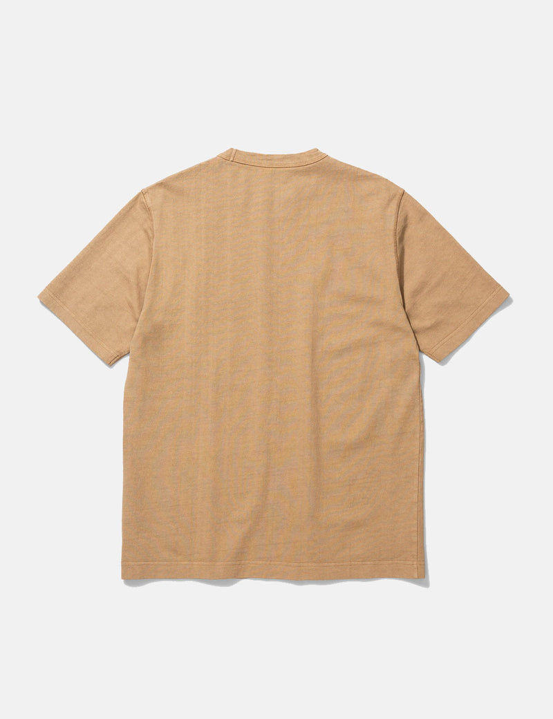 Norse Projects Holger Tab Series T-Shirt - Utility Khaki Brown