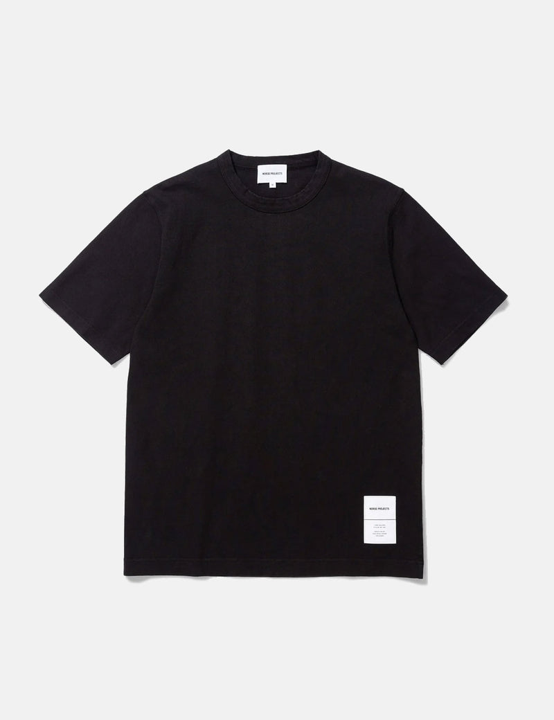 Norse Projects HolgerTabシリーズTシャツ-ブラック
