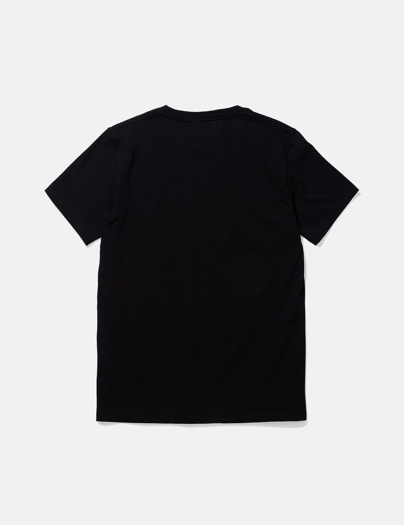 Norse Projects Niels Teknisk Logo T-Shirt - Black