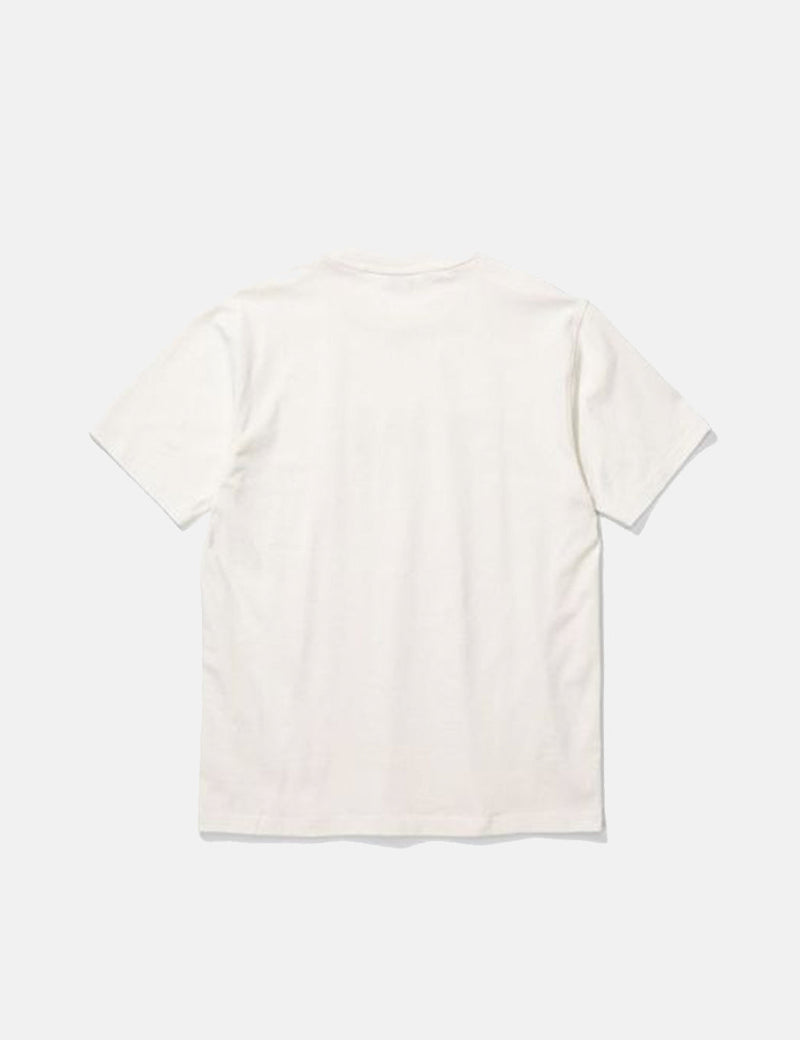 T-Shirt Norse Projects Johannes Norse Logo - Écru