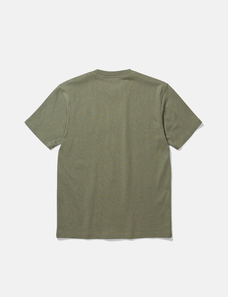Norse Projects Johannes Norse Logo T-Shirt – Lindengrün