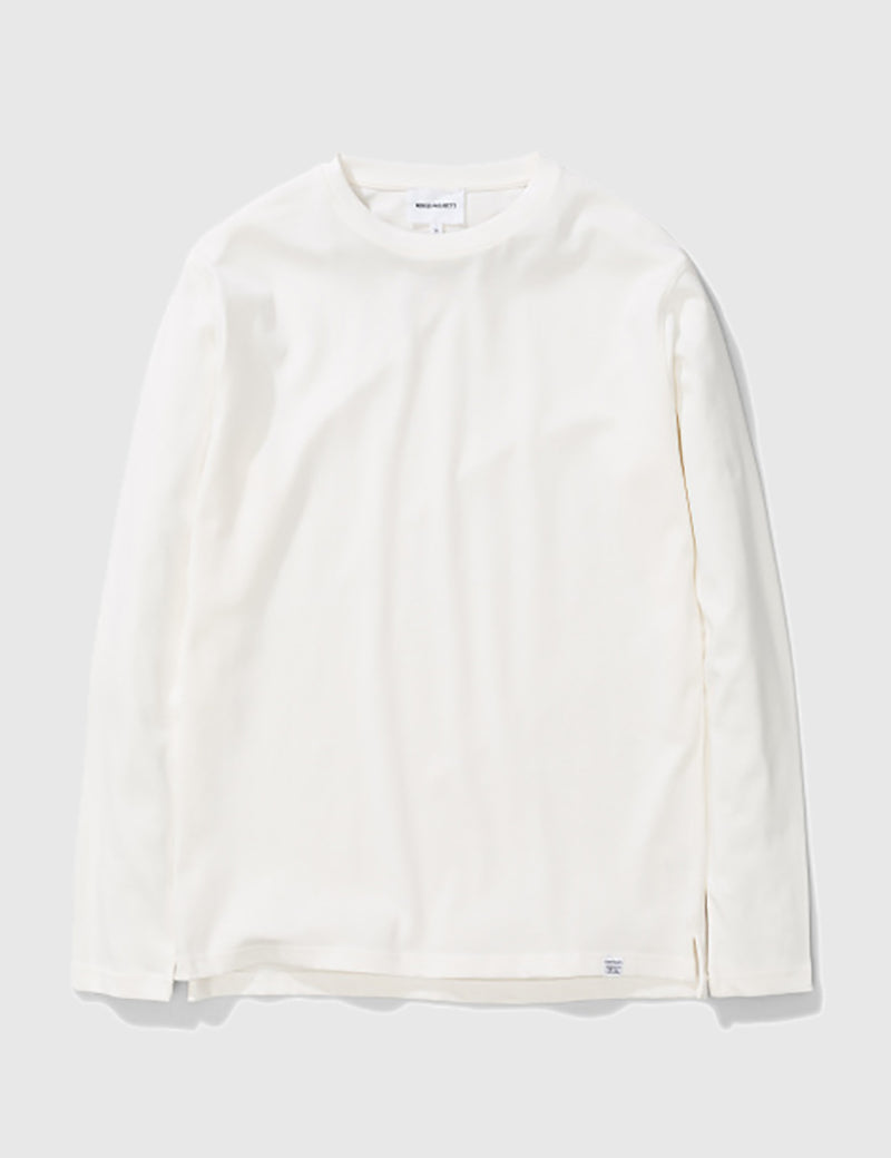 Norse Projects Johannes Oversize Long Sleeve T-Shirt - White