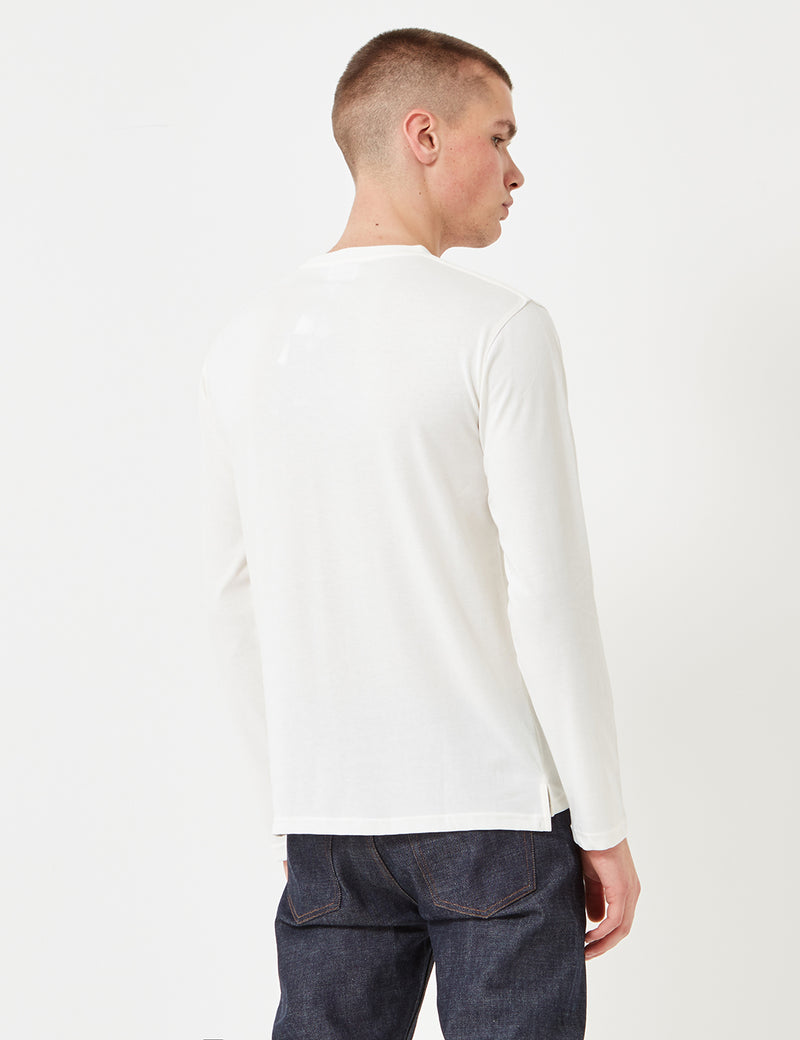 Norse Projects Johannes Oversize Long Sleeve T-Shirt - White