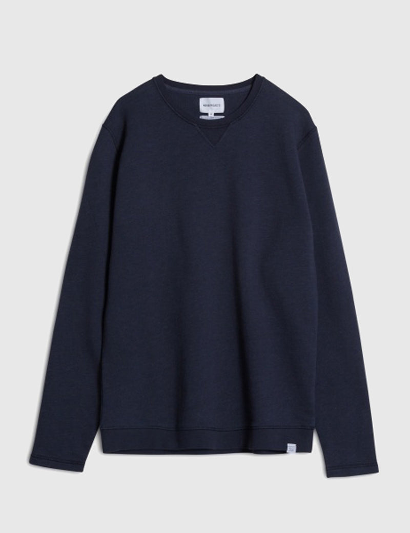 Norse Projects Halfdan Sweatshirt - Navy