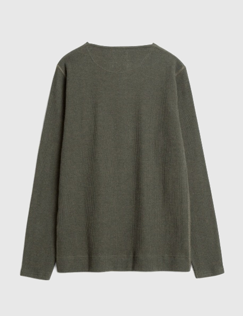 Norse Projects Godtfred Long Sleeve T-Shirt - Dried Olive