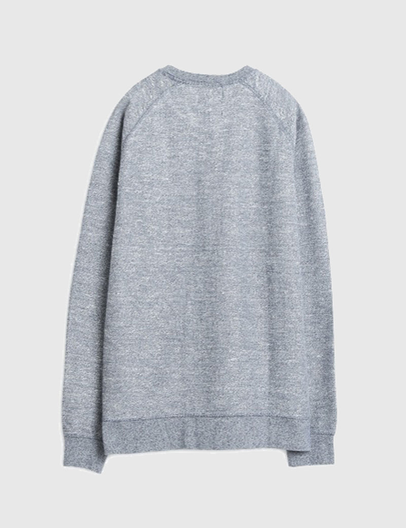 Norse Projects Ketel Mouline Sweatshirt - Cornflower Blue