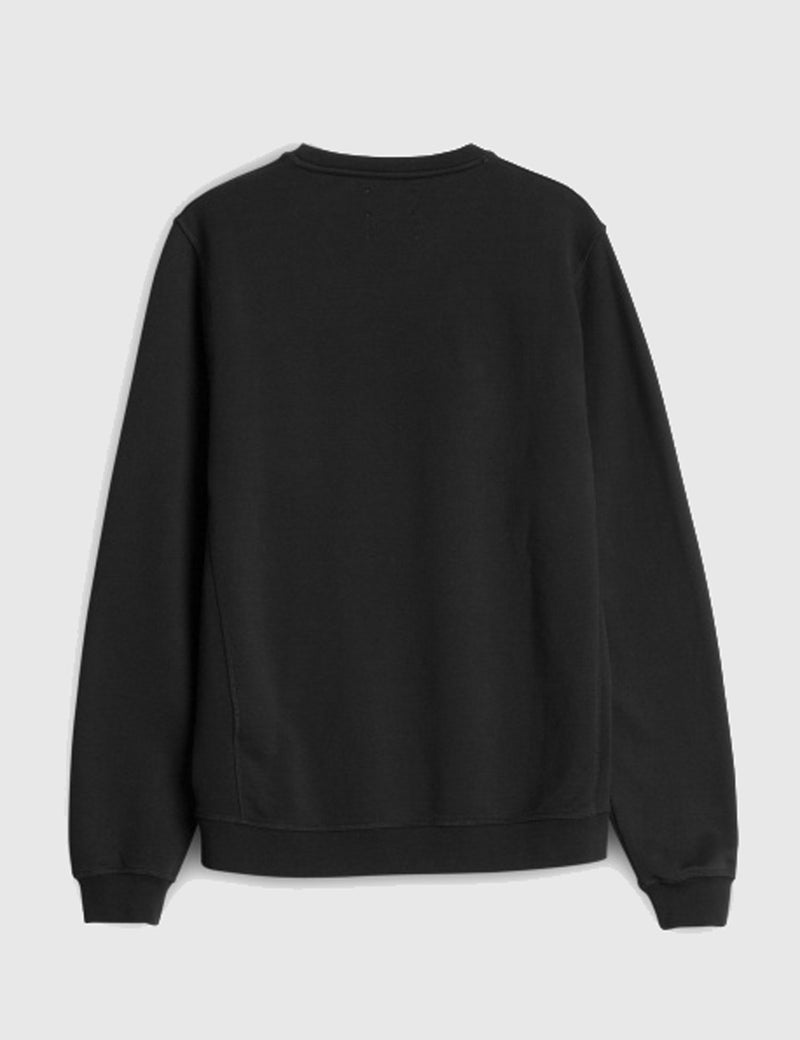 Norse Projects Visby Pocket Sweatshirt - Black