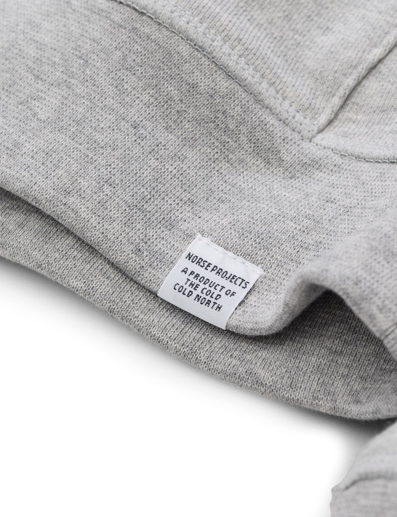Norse Projects Ketel Hooded Sweatshirt - Light Grey
