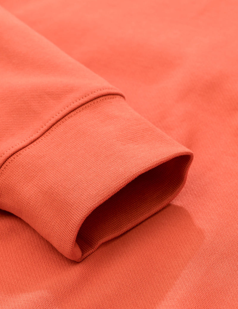 Norse Projects Vorm Summer Interlock Sweat - Burned Red
