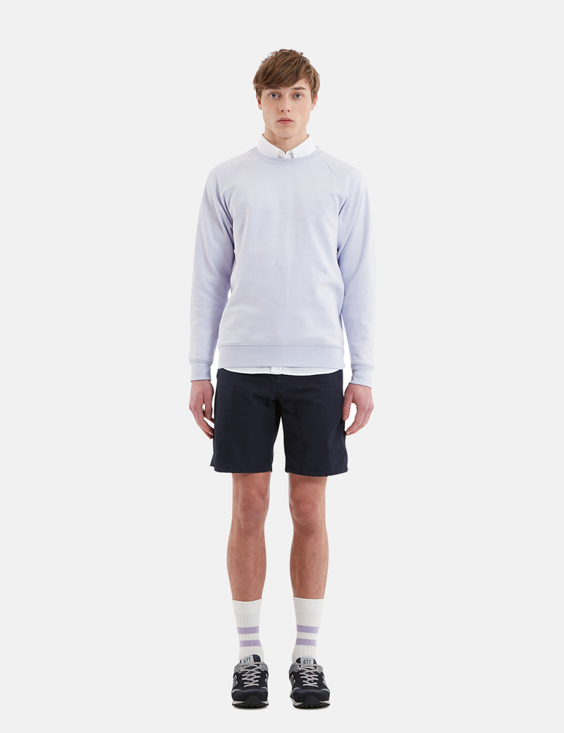 Norse Projects Vorm Interlock Sweatshirt - Heather Purple