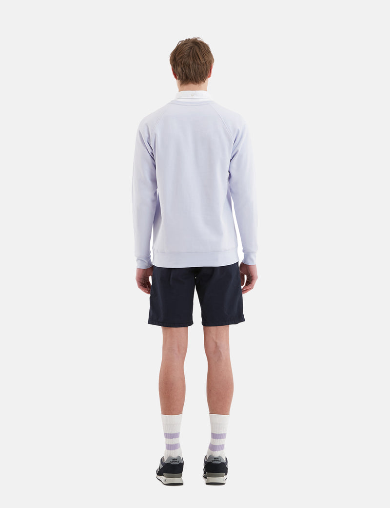 Norse Projects Vorm Interlock Sweatshirt - Heather Purple
