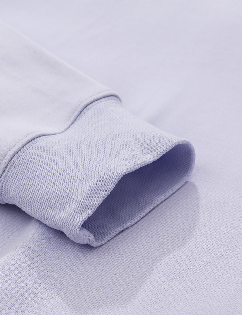 Norse Projects Vorm Interlock Sweatshirt - Heather Purple