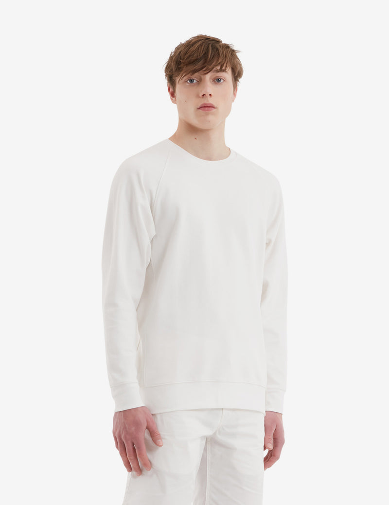 Norse Projects Vorm Summer Interlock Sweat - White