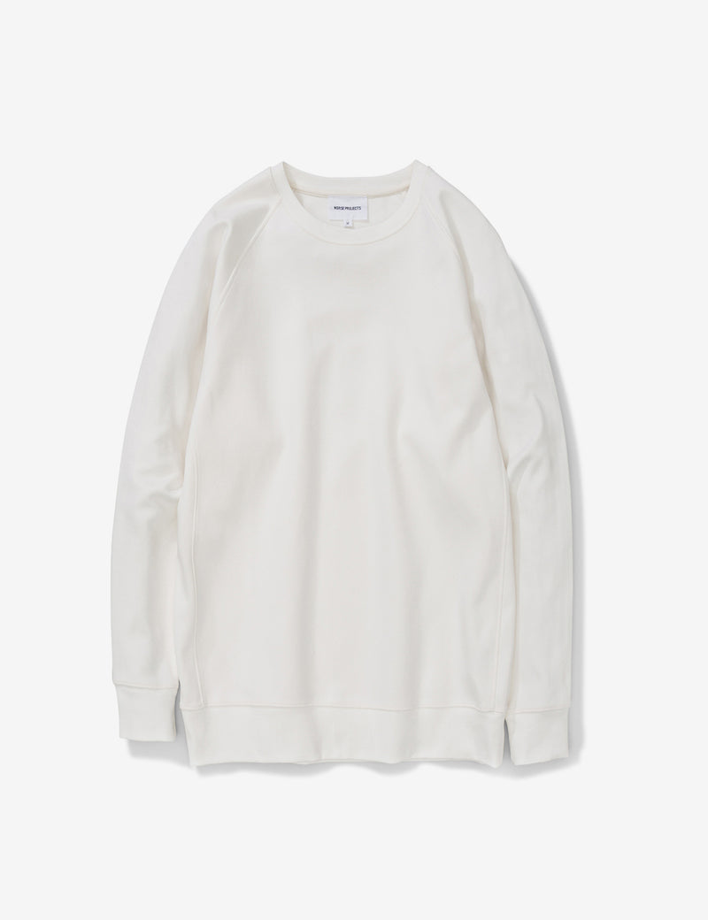 Norse Projects Vorm Summer Interlock Sweat - White