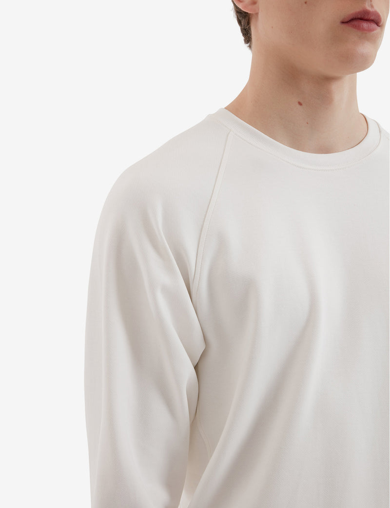 Norse Projects Vorm Summer Interlock Sweat - White
