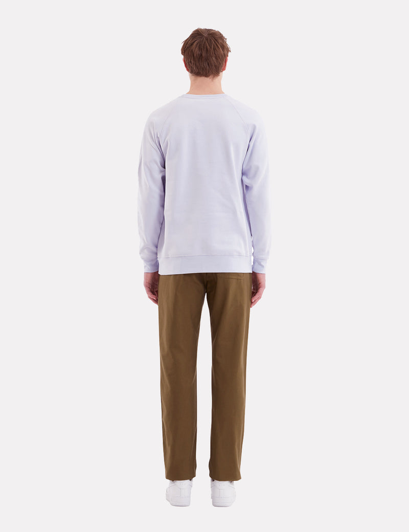 Norse Projects Ketel Crew Multi N Logo Sweat - Heather Purple