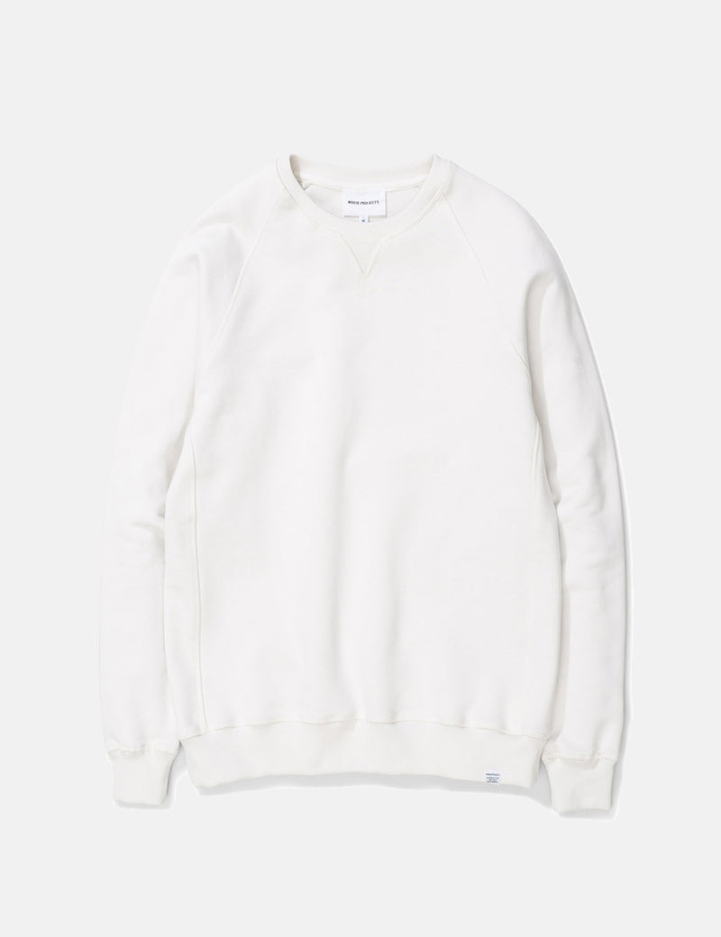 Norse Projects Ketel Summer Classic Sweatshirt - Kit White