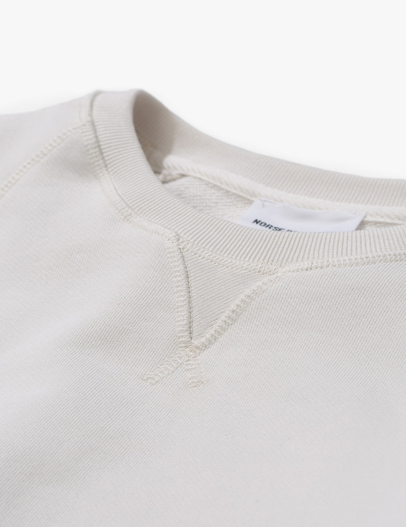 Norse Projects Ketel Summer Classic Sweatshirt - Kit White