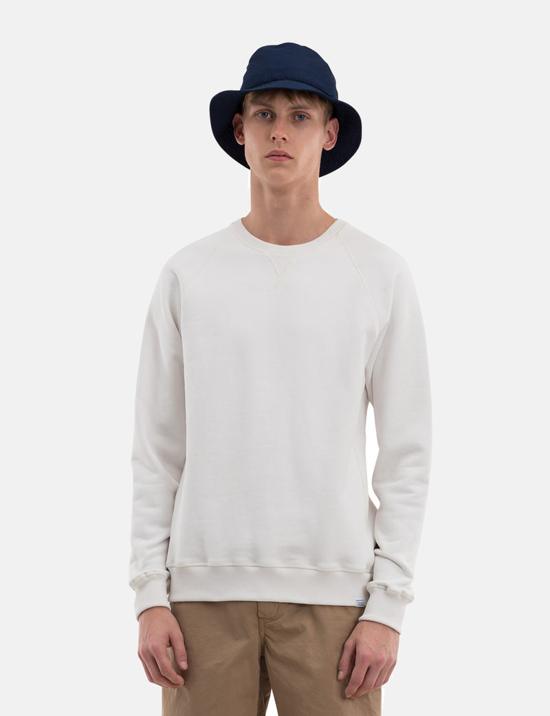 Norse Projects Ketel Summer Classic Sweatshirt - Kit White
