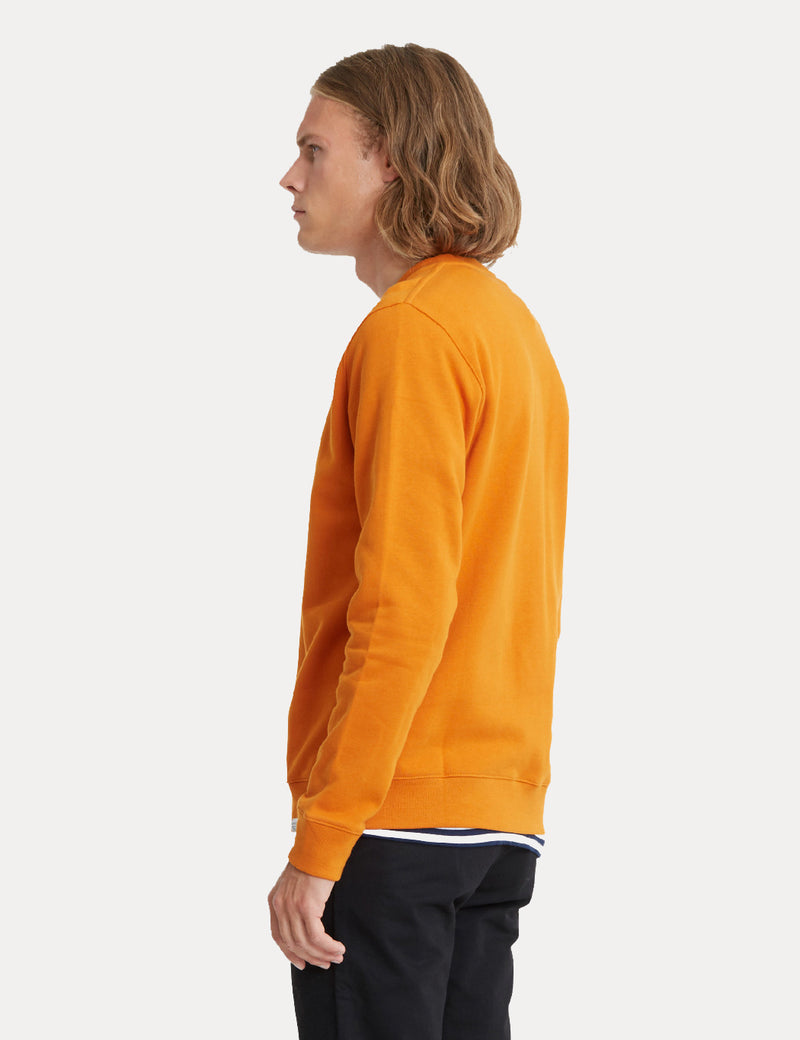 Sweat-shirt Norse Projects Vagn Classic - Orange Oxyde