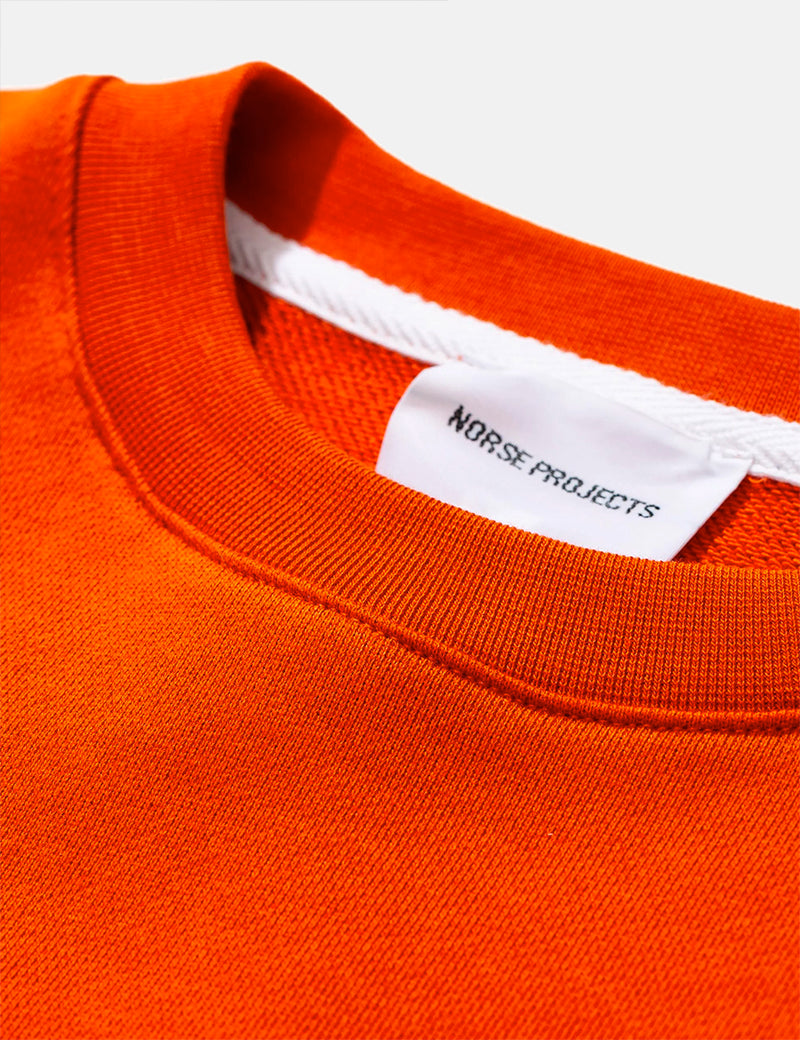 Sweat-shirt Norse Projects Vagn Classic - Orange Doré