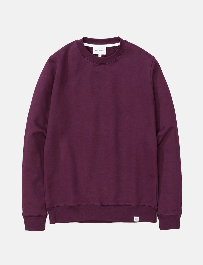 Norse Projects Vagn Classic Sweatshirt - Ritteri Purple