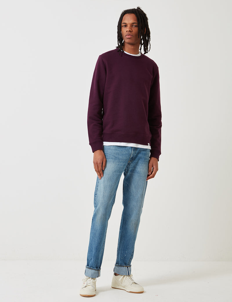 Norse Projects Vagn Classic Sweatshirt - Ritteri Purple