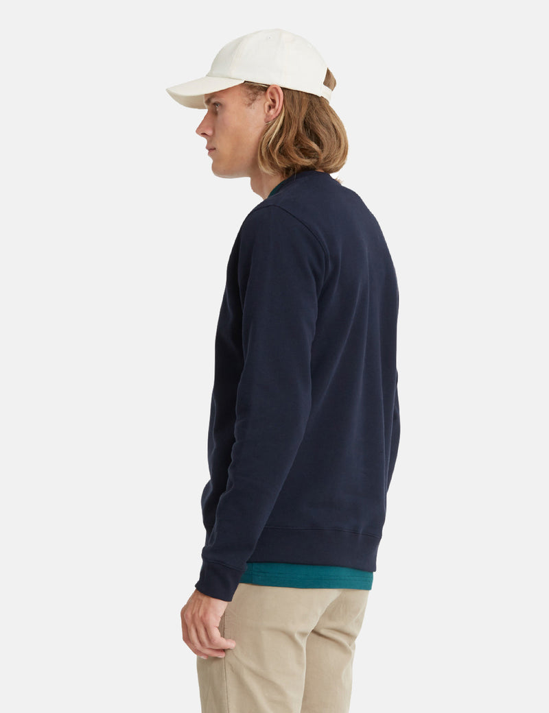 Norse Projects Vagn Classic Sweatshirt - Dark Navy Blue