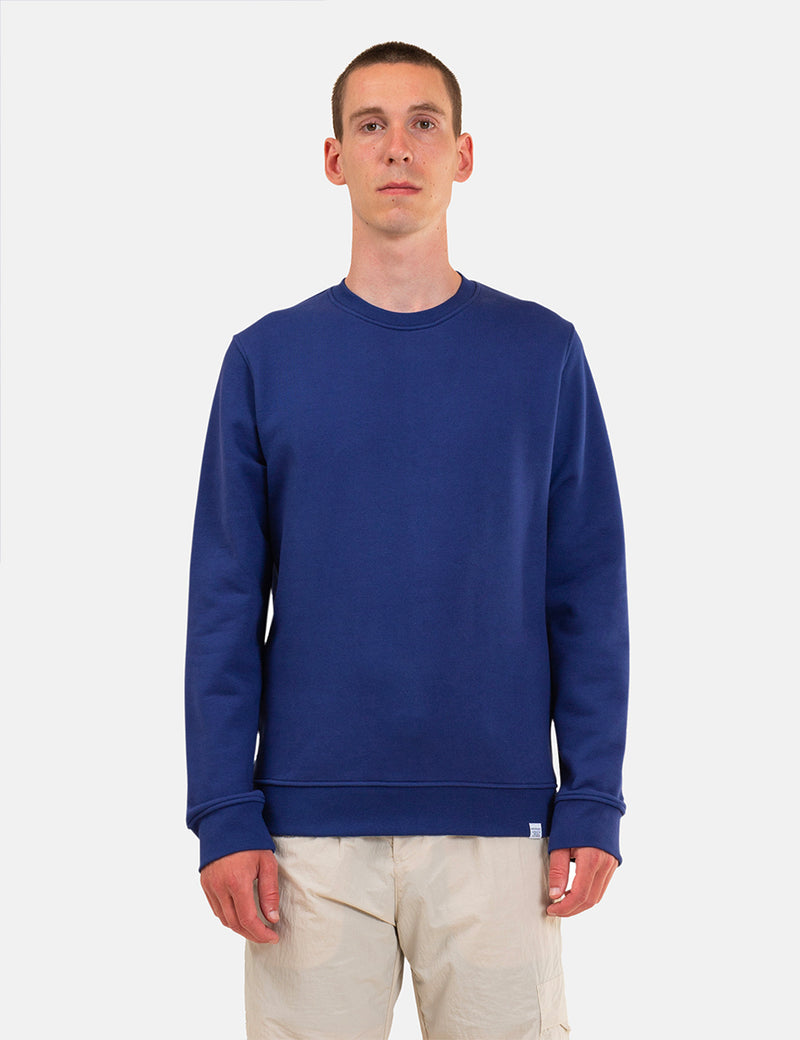 Norse Projects Vagn 클래식 스웻 셔츠-Ultra Marine