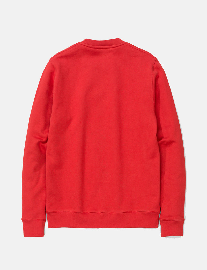 Norse Projects Vagn Klassisches Sweatshirt - Askja Red