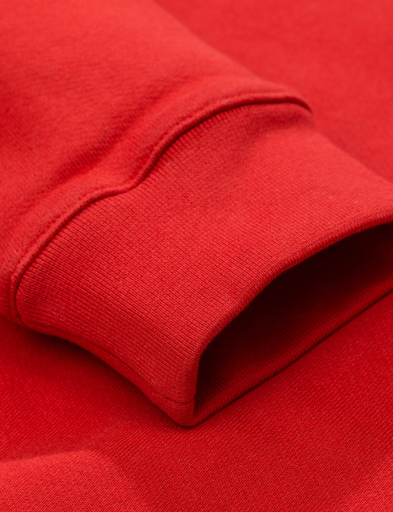 Norse Projects Vagn Klassisches Sweatshirt - Askja Red