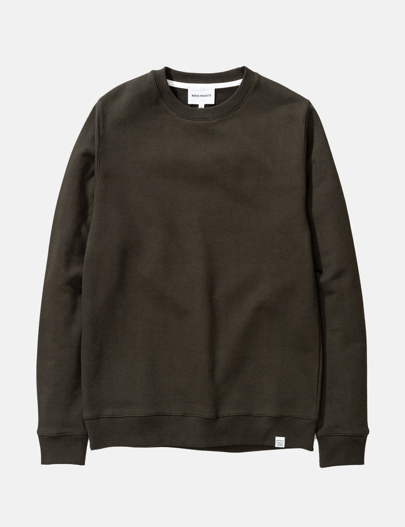 Norse Projects Vagn Classic Sweatshirt - Beech Green
