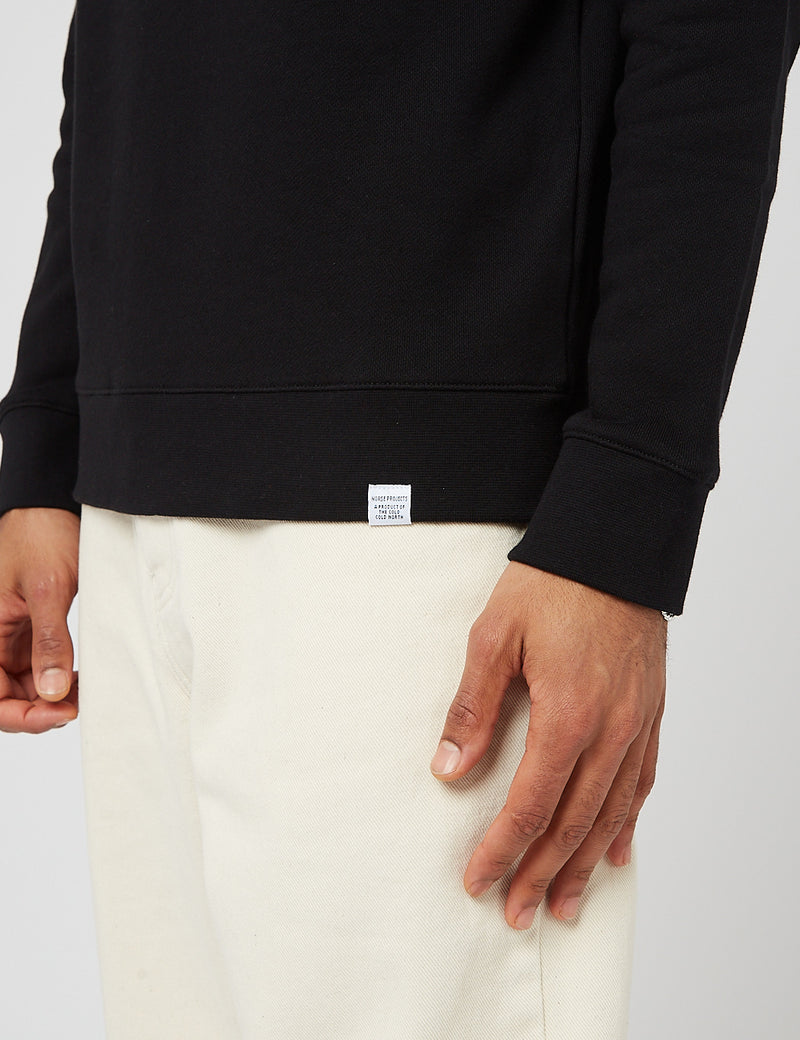 Norse Projects Vagn Classic Sweatshirt - Black
