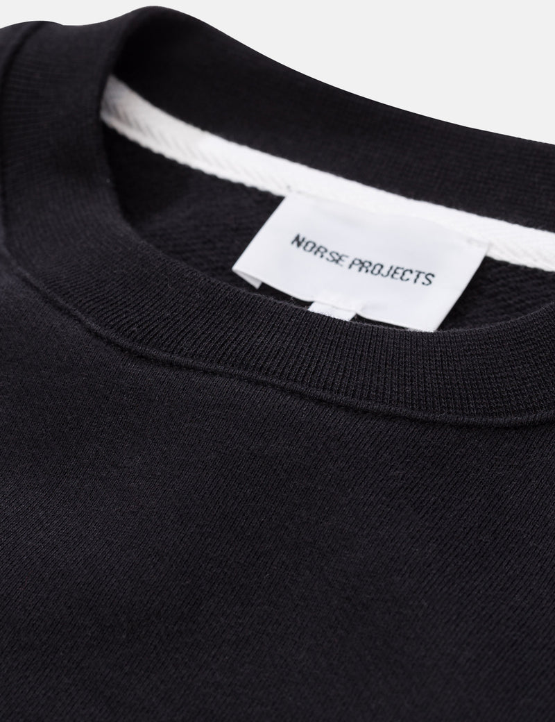Norse Projects Vagn Classic Sweatshirt - Black