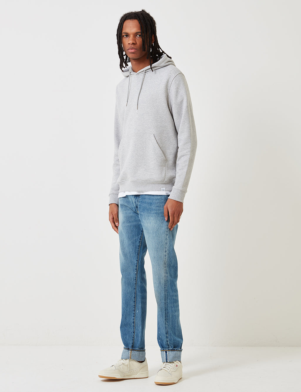 Norse Projects Vagn Classic Hooded Sweatshirt - Grey | URBAN EXCESS.