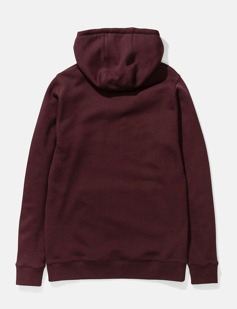 Norse Projects Vagn Classic Hooded Sweatshirt - Eggplant Brown