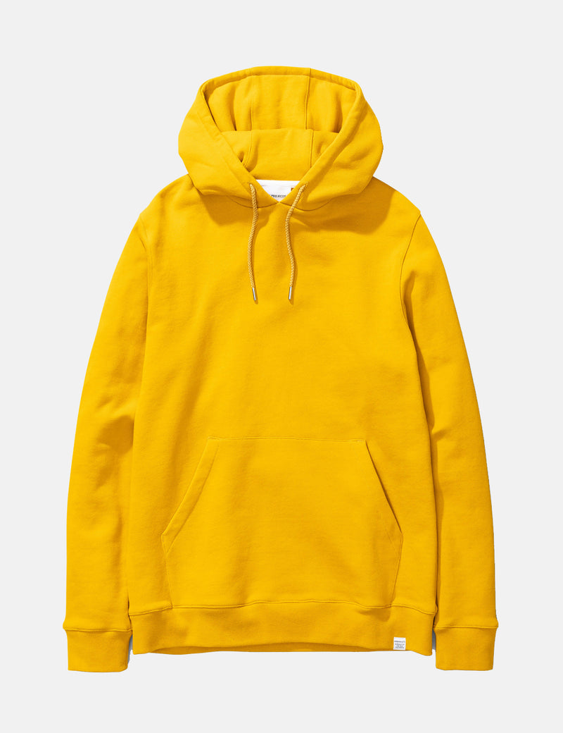 Norse Projects Vagn Classic HoodedSweatshirt-モンペリエイエロー