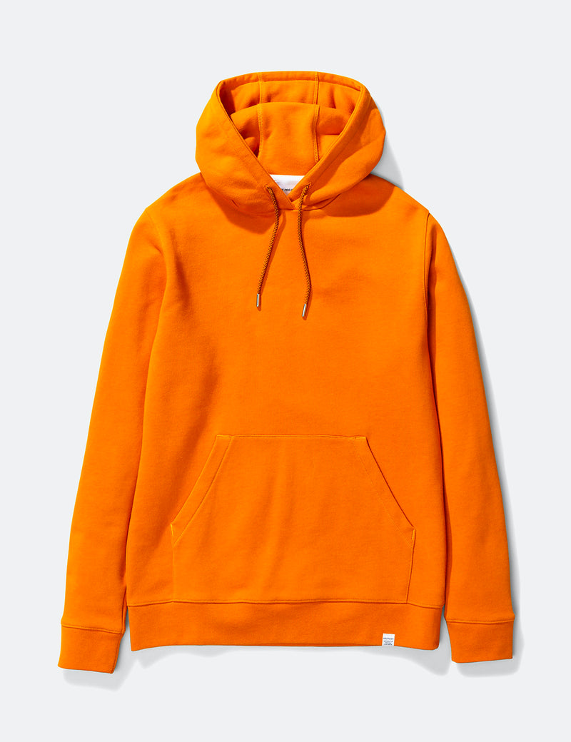 Norse Projects Vagn Classic Hooded Sweatshirt - Cadmium Orange
