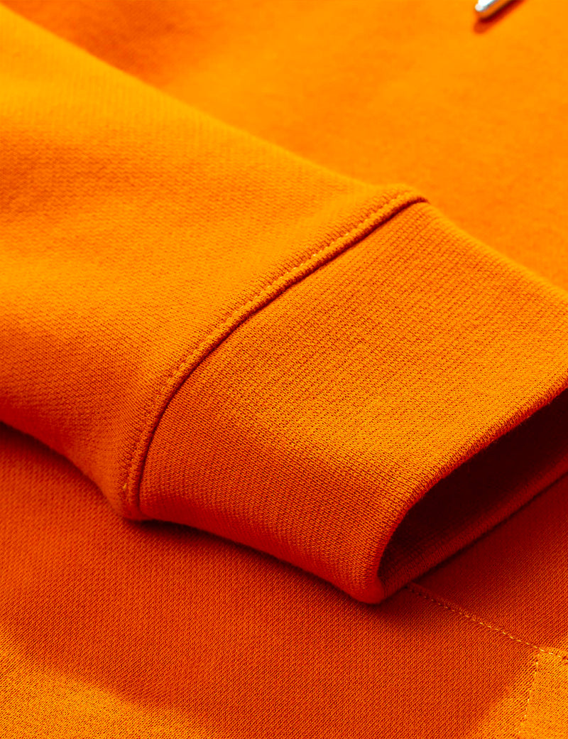Norse Projects Vagn Classic Hooded Sweatshirt - Cadmium Orange
