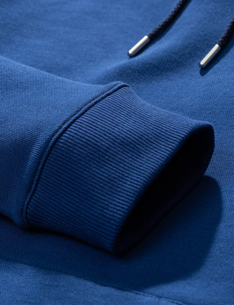 Norse Projects Vagn Classic Hooded Sweatshirt - Twilight Blue
