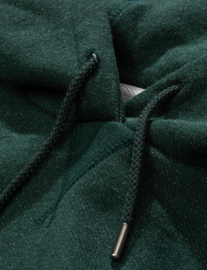 Norse Projects Ketel Classic Hooded Sweatshirt-Spinnaker Green