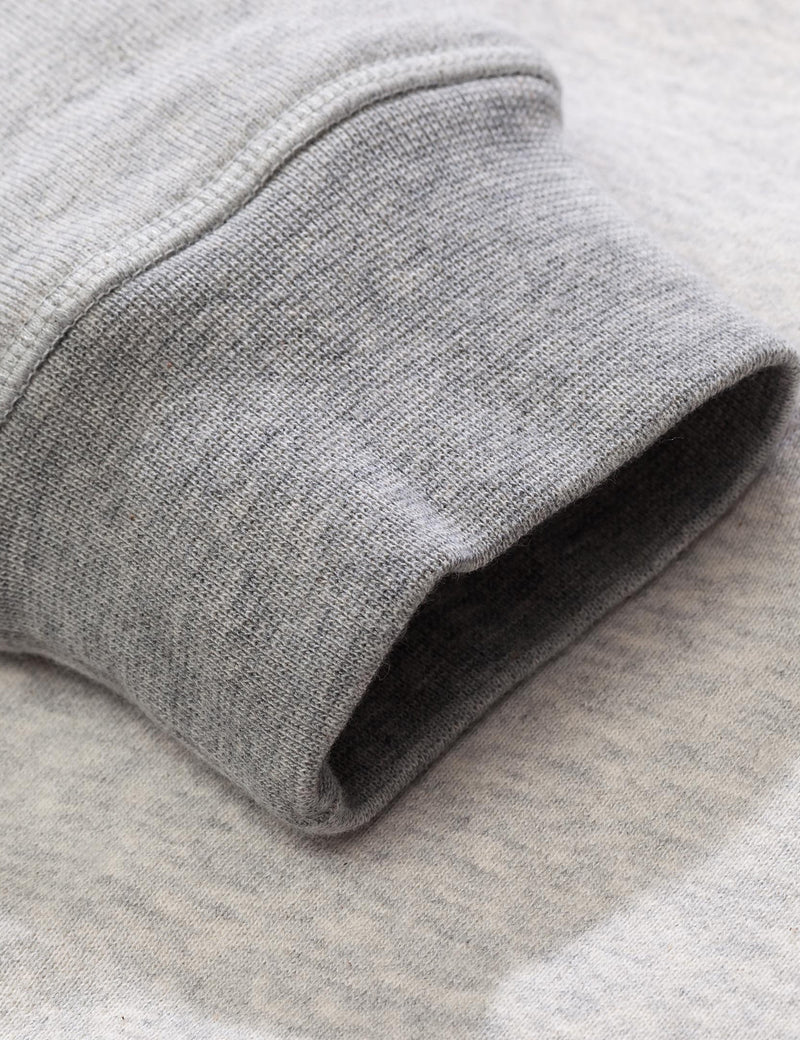 Norse Projects Ketel Contrast Sweatshirt - Light Grey Melange