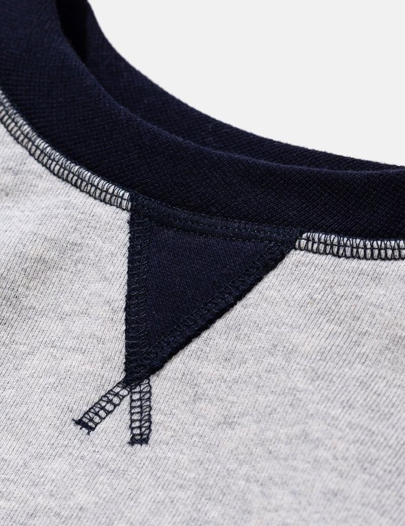 Norse Projects Ketel Kontrast Sweatshirt - Dunkelmarineblau