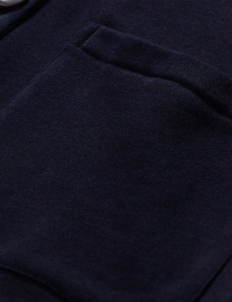 Norse Projects Vidar Sweat Cardigan - Dark Navy Blue