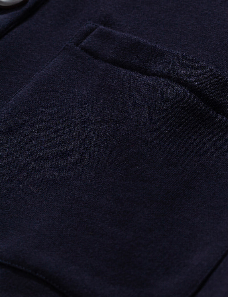 Norse Projects Vidar 스웨터 가디건-다크 네이비 블루