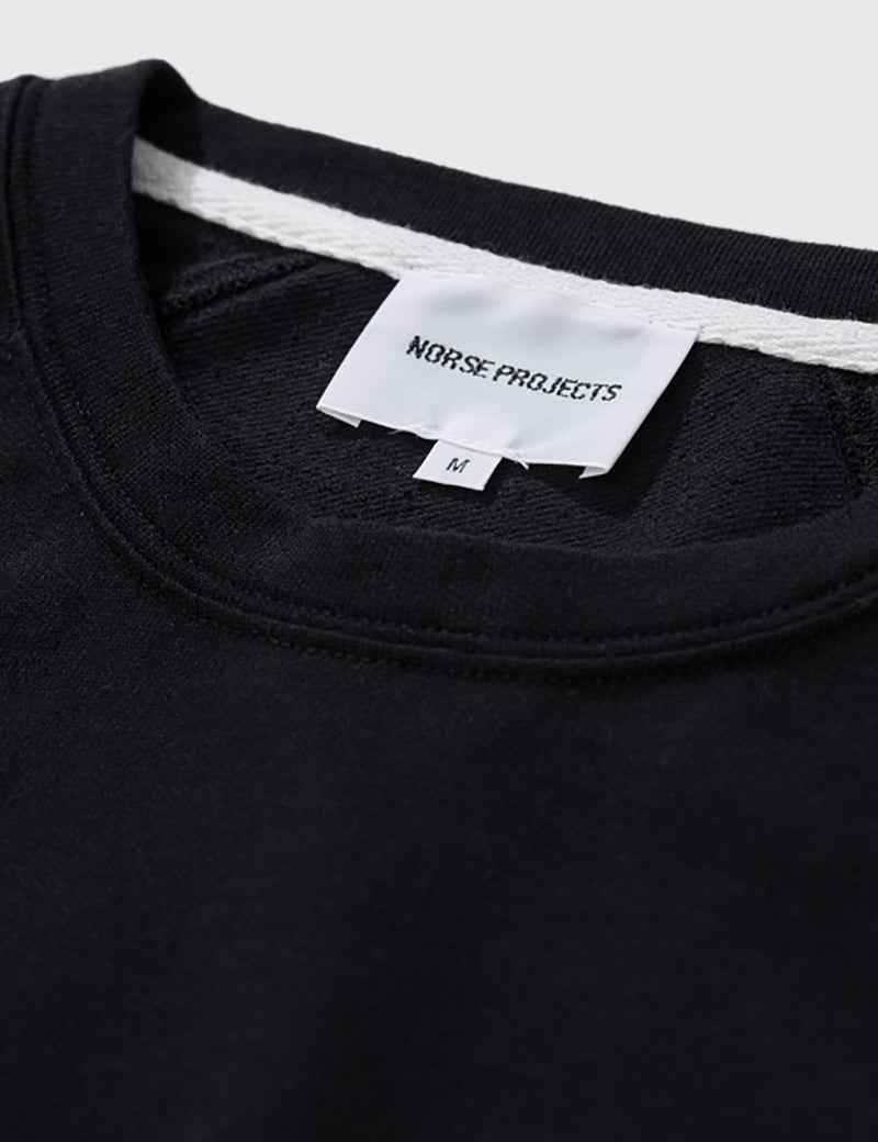Norse Projects Vorm Sweatshirt - Black